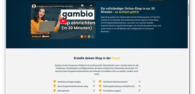 Gambio Shop System